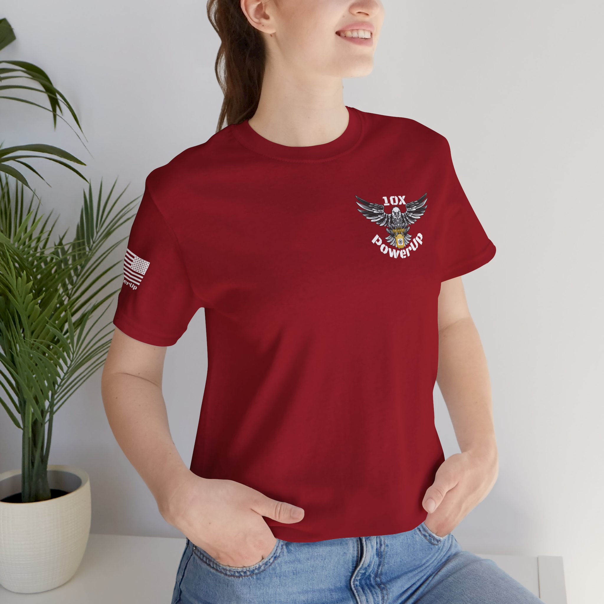 10XPowerUp Distinguished Tee Shirt