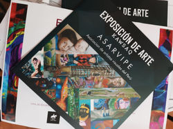 Brochure de todas las obras expuestas