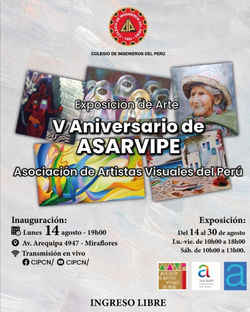 Invitación a la Exposición del 5to Aniversario