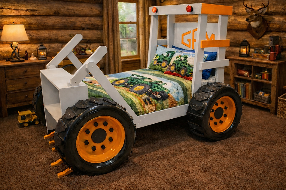 Thumbnail: Kids Tractor Bed