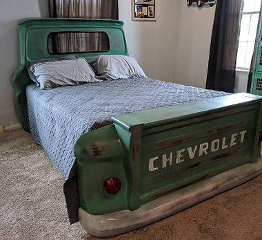 Queen Chevy Bed Headboard and Footboard