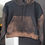 Thumbnail: Bleached Two Tone Cropped Hoodie 