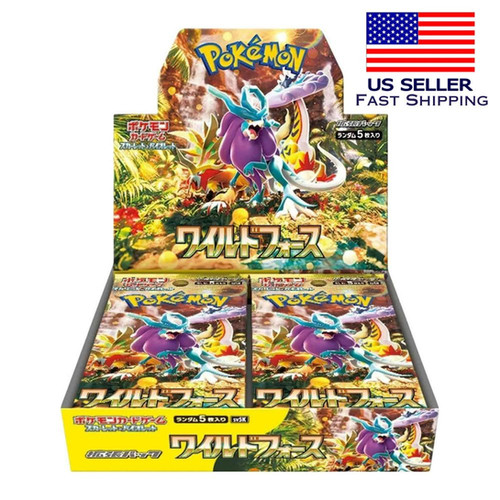 Wild Force Japanese Booster Box SV5K | Pokémon TCG Sealed Set