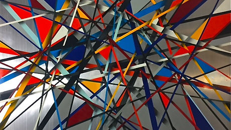 Composition with blue, 2016 (spray paint and hight gloss lacquer on aluminium, 80cmX120cm).jpg