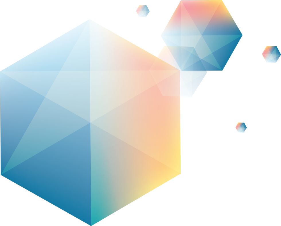 Formas geométricas de cristal