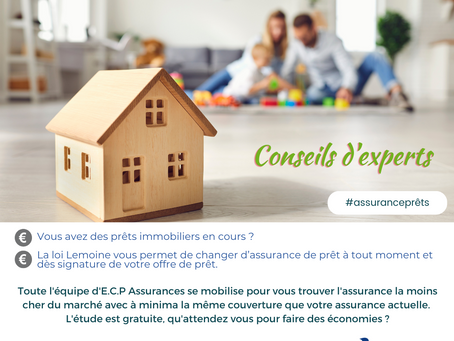 On vous dit tout sur l'assurance de prêt et les nouveautés de la loi lemoine...