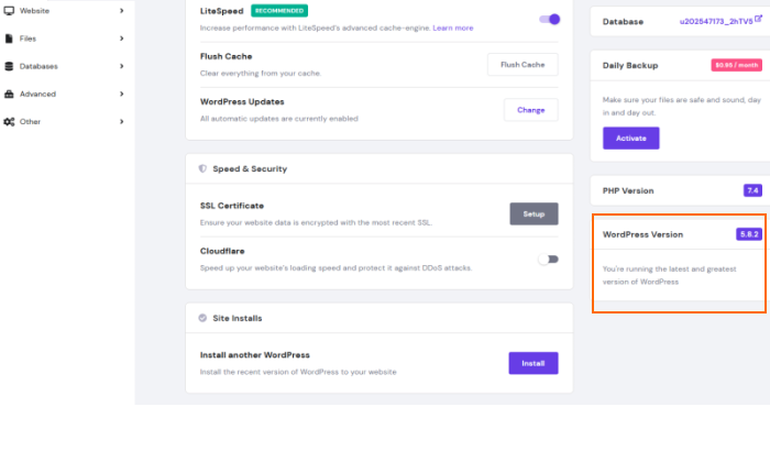 WordPress Hostinger