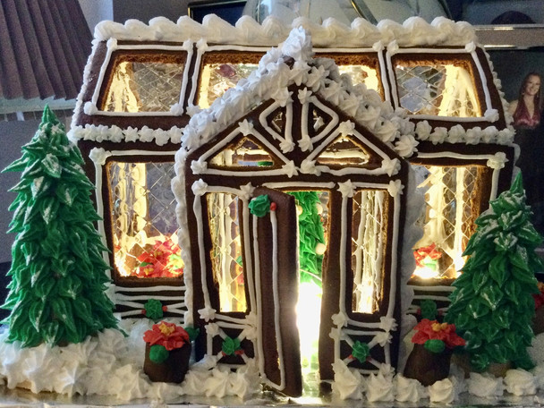 Holiday Greenhouse by Carol Morgan