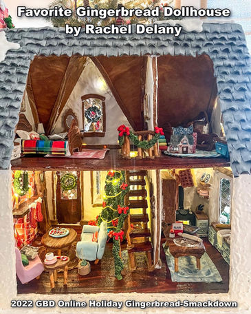 Christmas Storybook Cottage by Rachel Delany