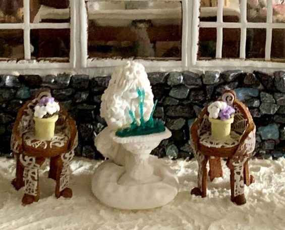 My gingerbread greenhouse by Dawn Meehan