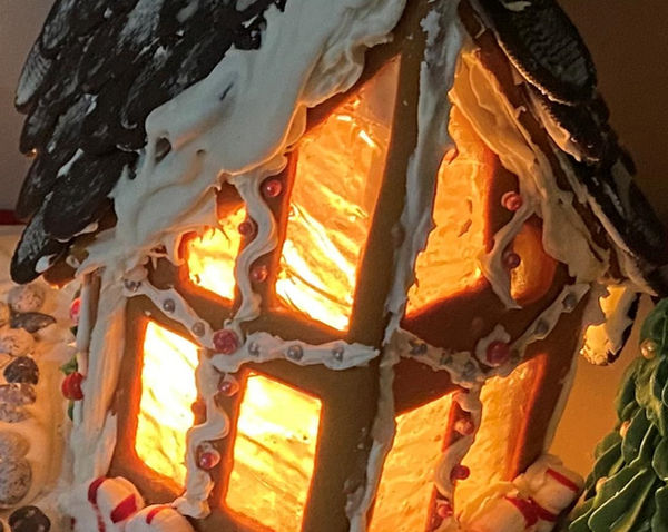 Alpine Gingerbread House by Jenn Solomon.