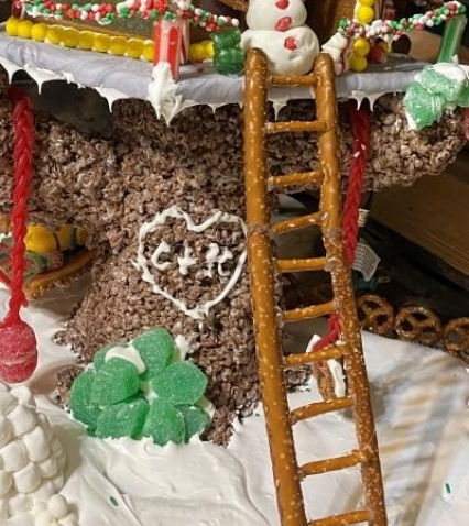 Alpine Gingerbread House by Cheryl Tew..