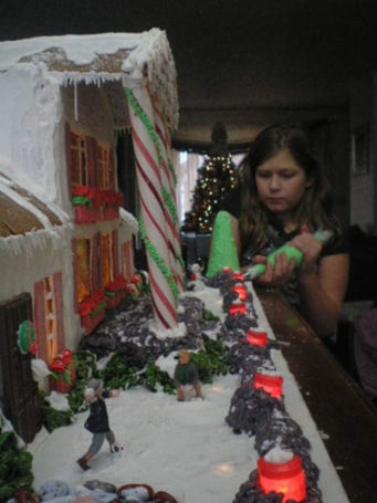 St. Andrews Gingerbread House by Heather Moxcey