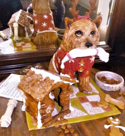 Taffys Gingerbread Dog House by Elizabeth McIntyre