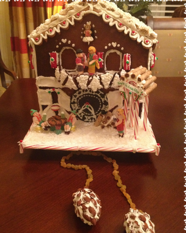 Christmas Kuckucksuhr by Ginger Varner