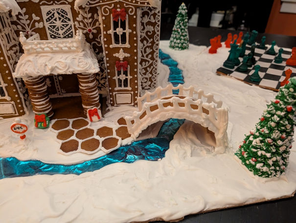 Happy Holidays and winter fun at 645 E 17th St! by Kate Bartoldus