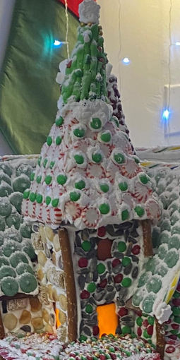 2021 Family Gingerbread House by Gay Fallin