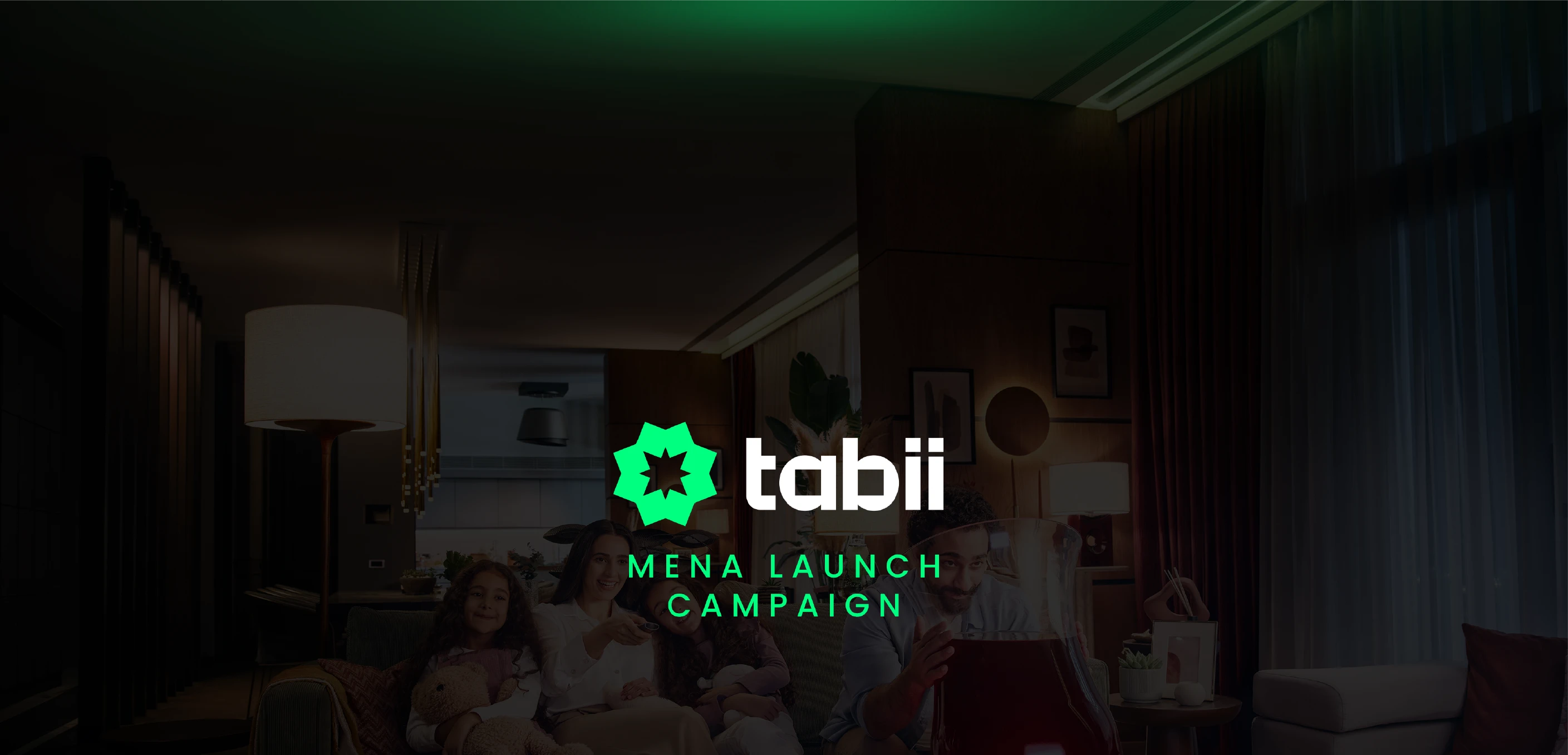 tabii MENA launch identity.