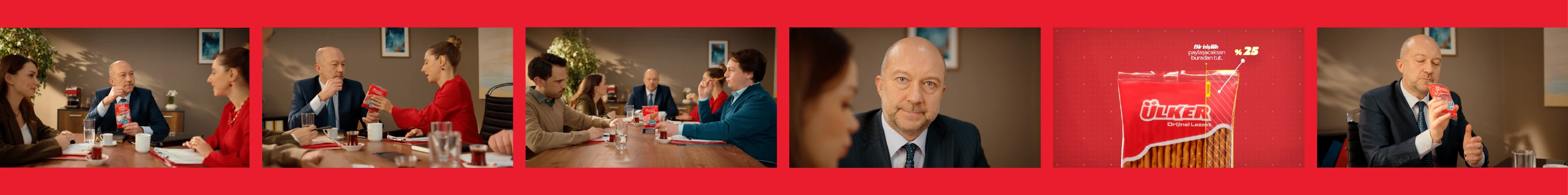 Frames from the second sharing film.