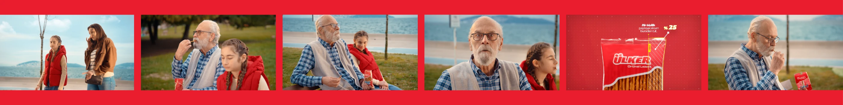 Frames from the third sharing film.