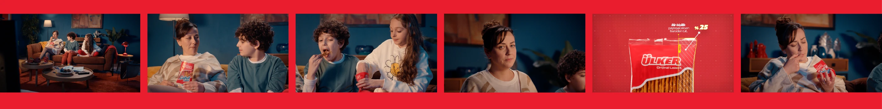 Frames from the first sharing film.