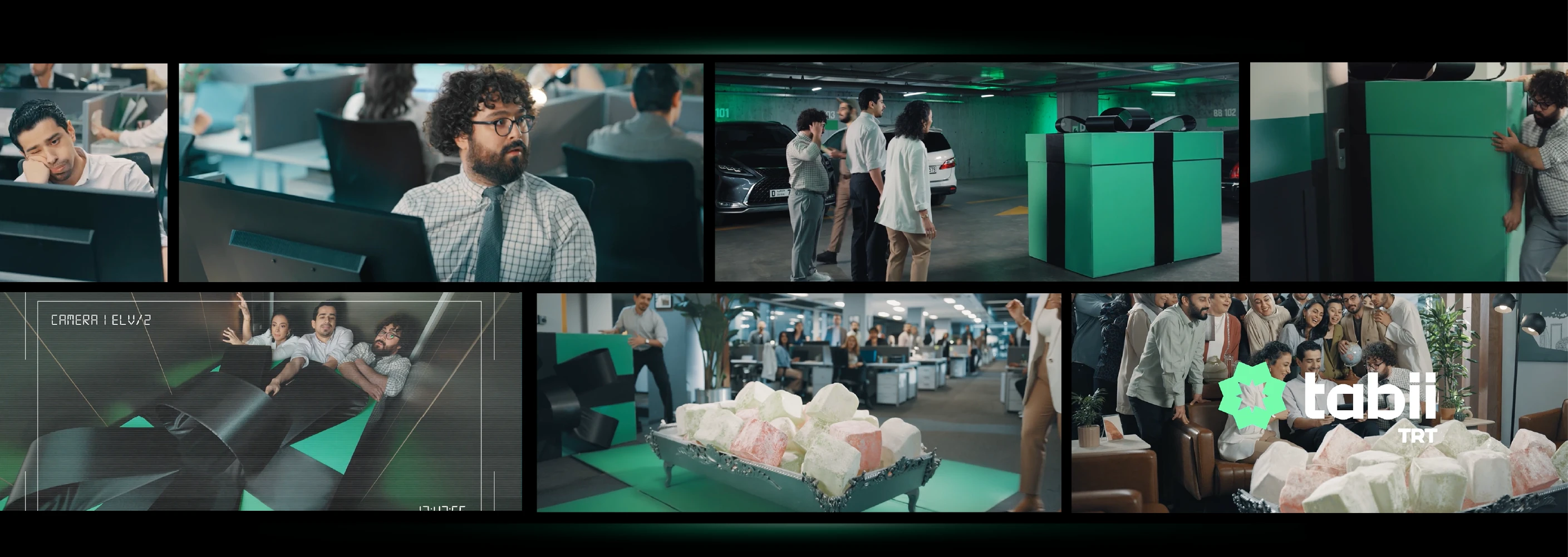 Oversized Turkish delight: film composition.