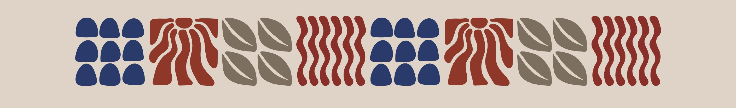 Kahve çekirdeklerinden oluşan grafik desen.