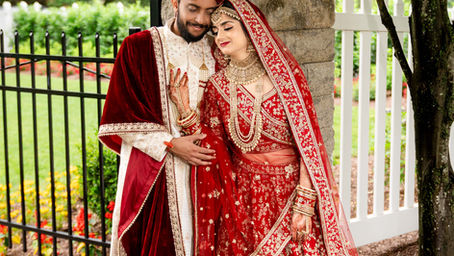 A Regal Celebration: Shree & Abhishek’s Wedding at Springfield Country Club, PA