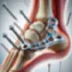 DALL·E 2025-01-08 08.08.56 - A detailed medical illustration of a calcaneal plate used in