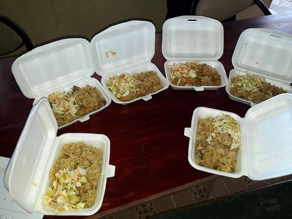 Korotogo Andhra Sangam School lunch prog