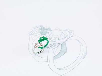 Designing a ring with drawings