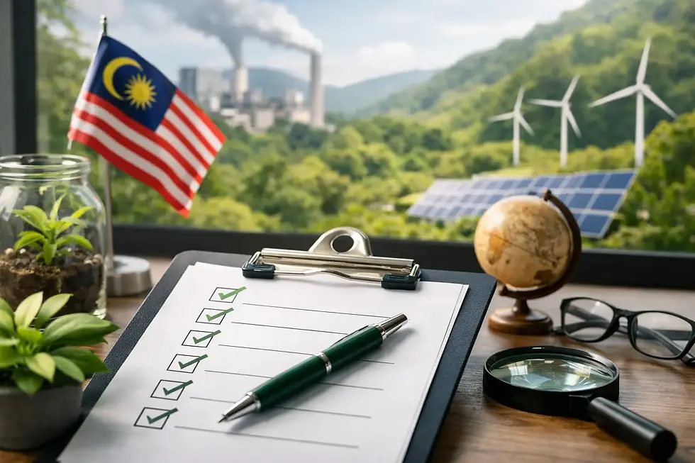 ISO 14001 Requirements Checklist for Malaysia