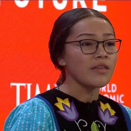 Indigenous teen activist from Ontario demands environmental action from Canadian federal politicians