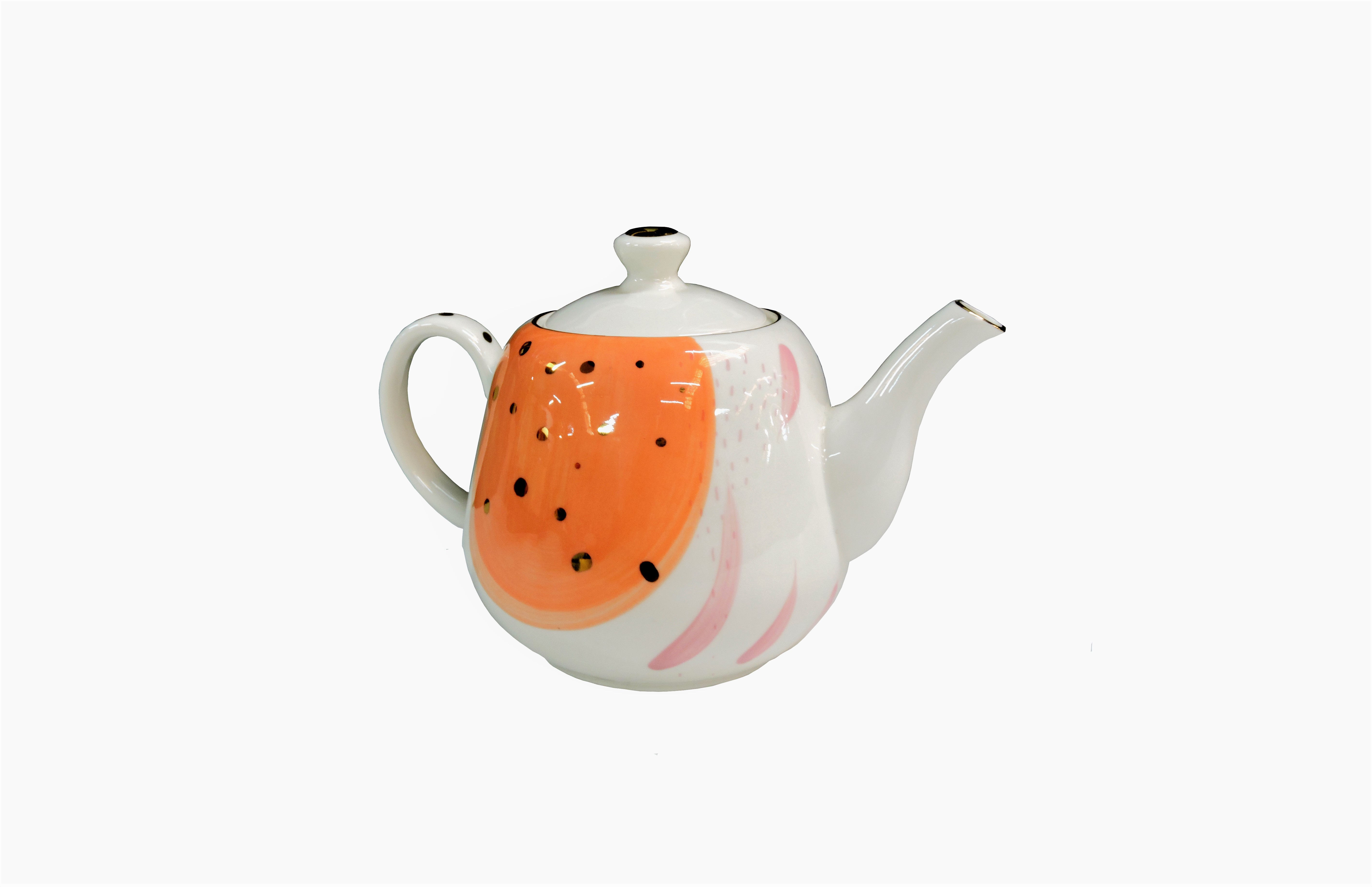 tetera de porcelana