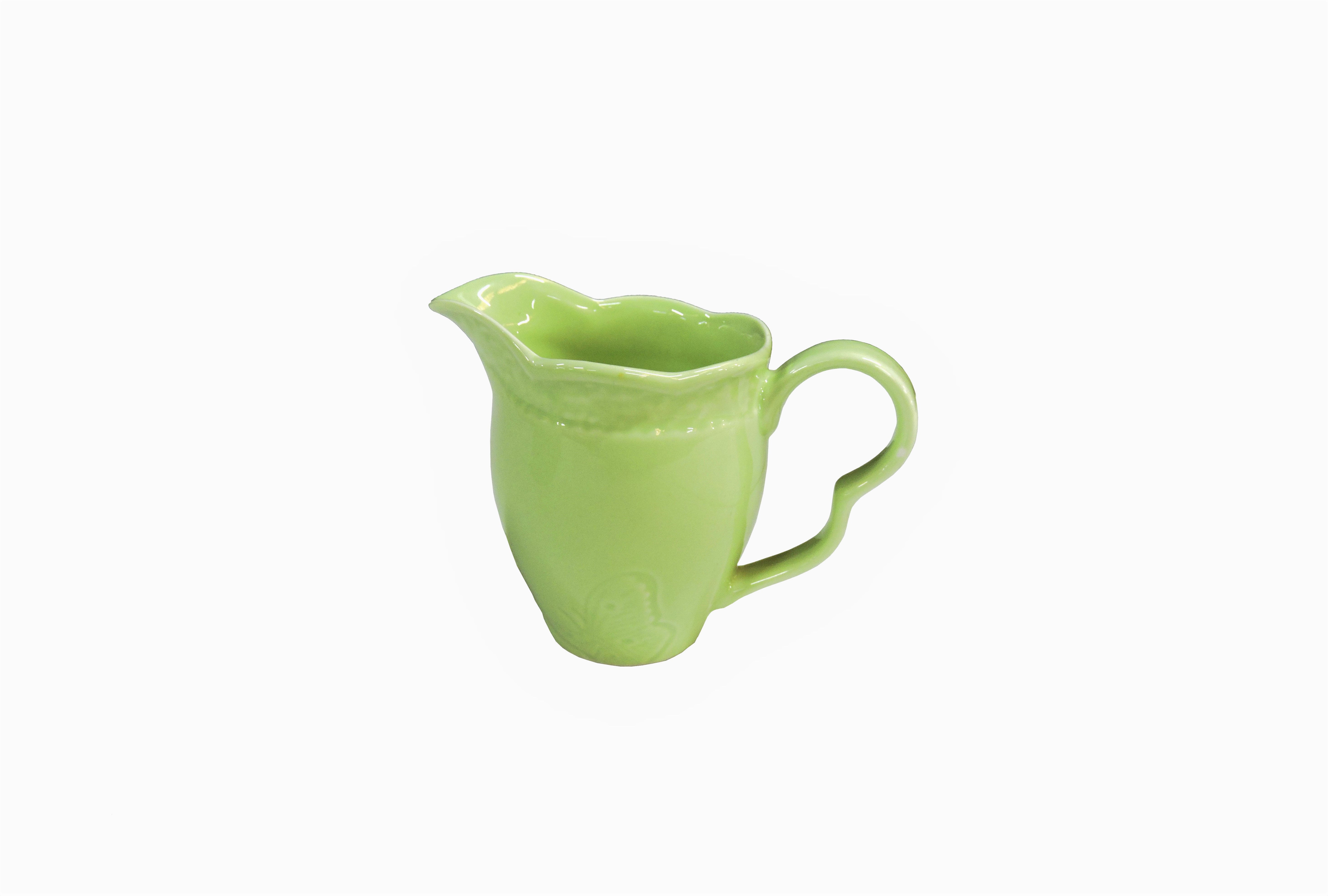 taza alta verde
