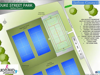 New Multi-Use Games Area to be installed at Duke Street Park