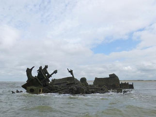 The Pegu filmed this morning for a documentary on the Sefton Coast