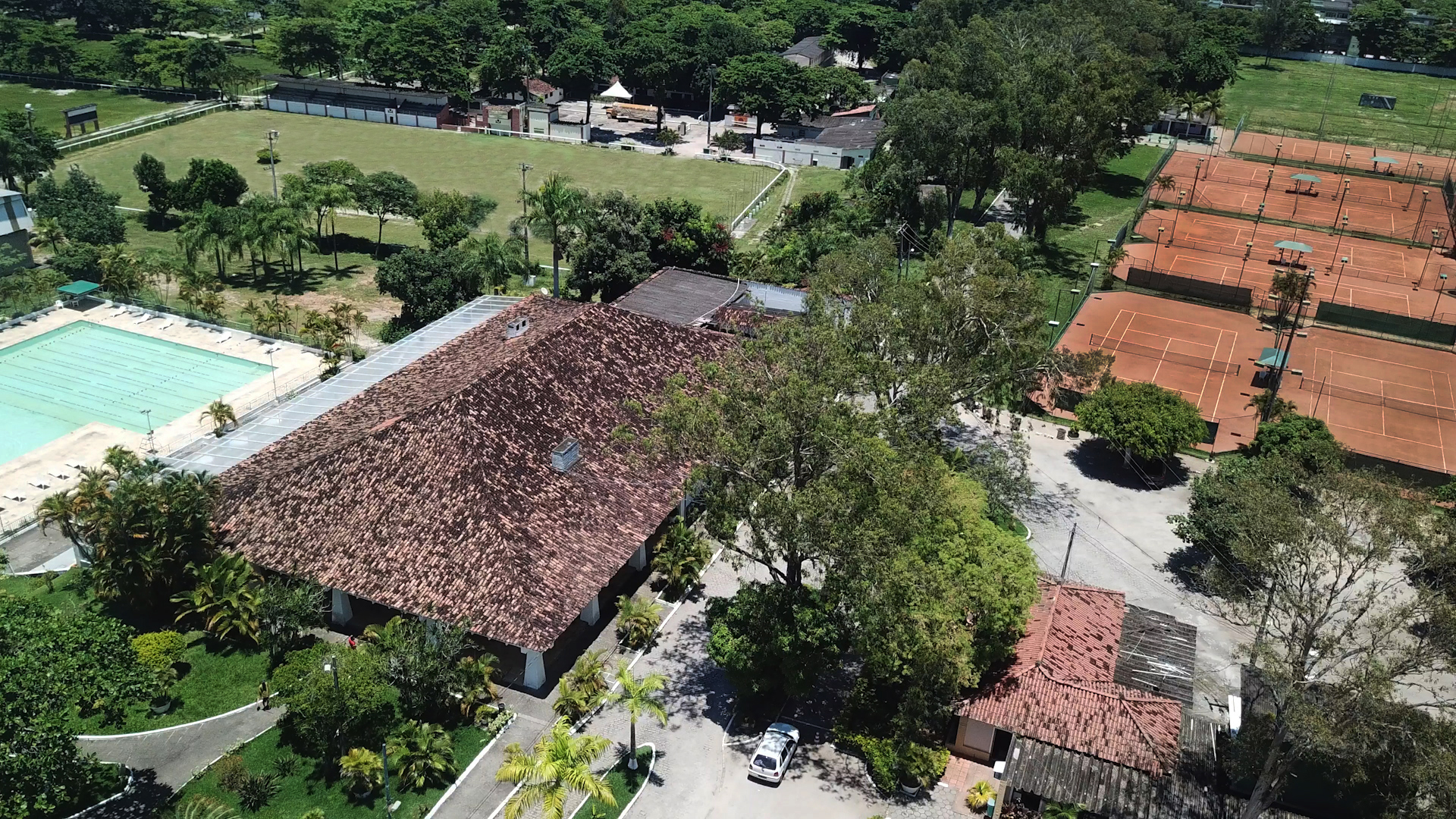 Vista do Clube Marapendi