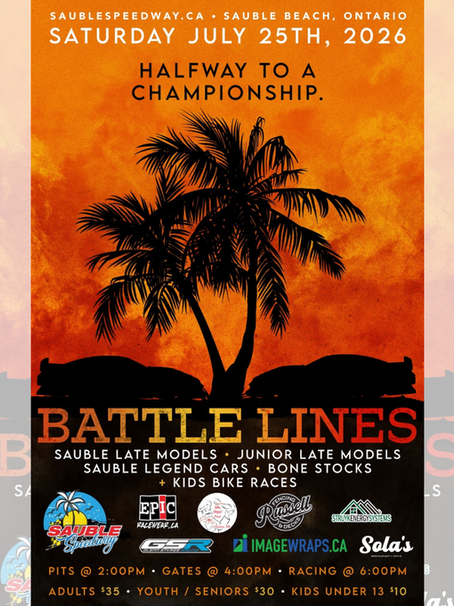 Battle Lines - Saturday July 25th