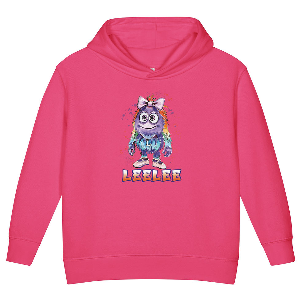 Thumbnail: Zaree Baseball - Toddler fleece pullover hoodie copy