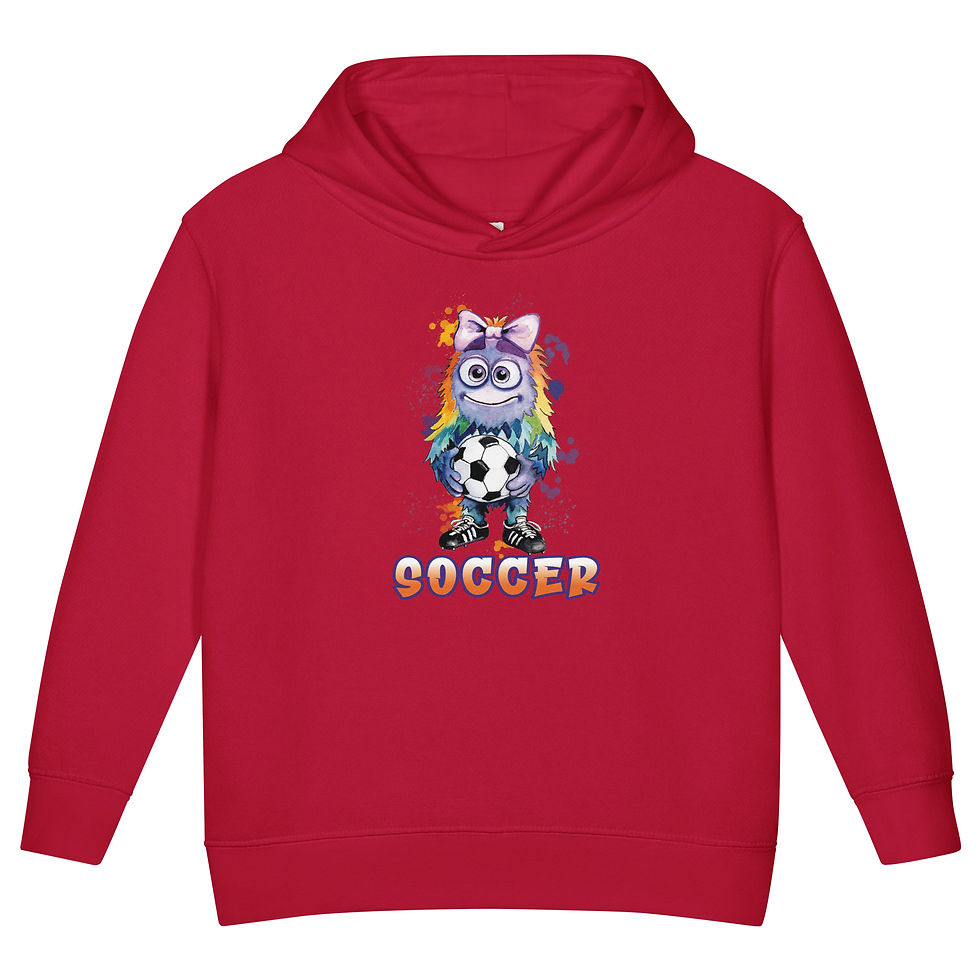 Thumbnail: LeeLee Soccer - Toddler fleece pullover hoodie