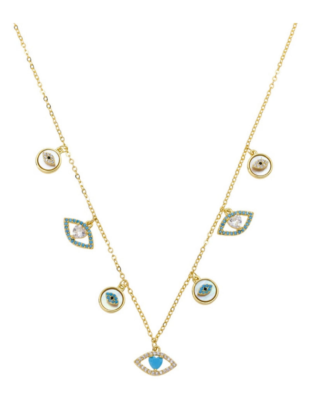 Evil eye necklace 