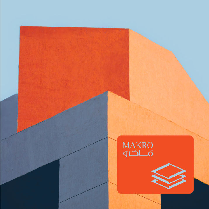 Makro Construction Syria - FOM CA - ماكرو انشاءات - هوية بصرية - شعار ماكرو