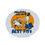 Thumbnail: Round Sticker, 3" X 3", Misfits Make the BEST fits