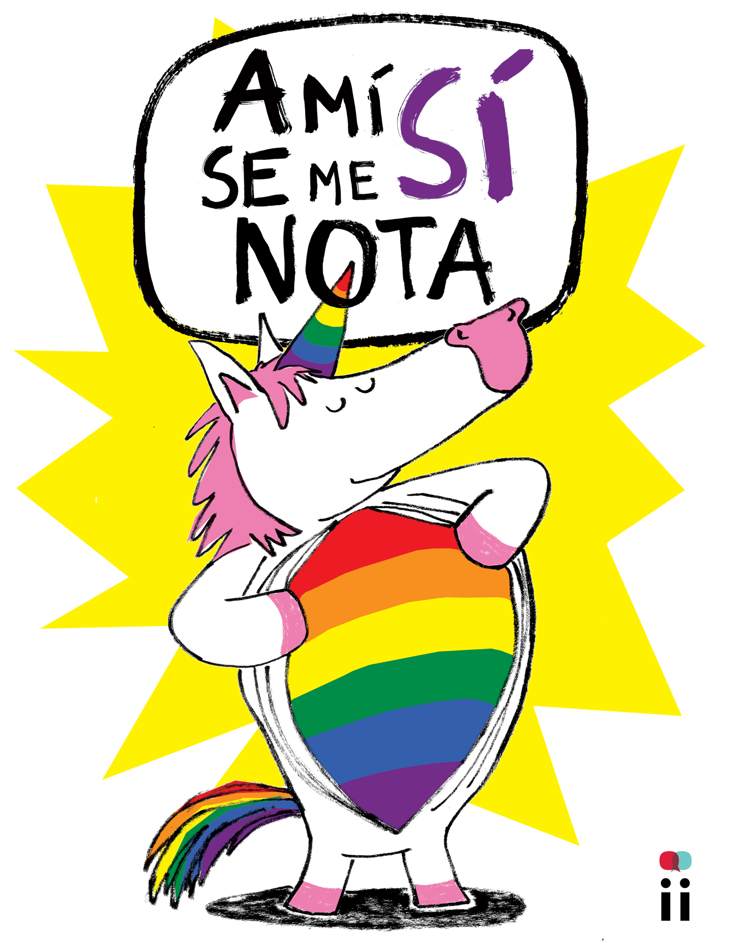 A mí se me nota.