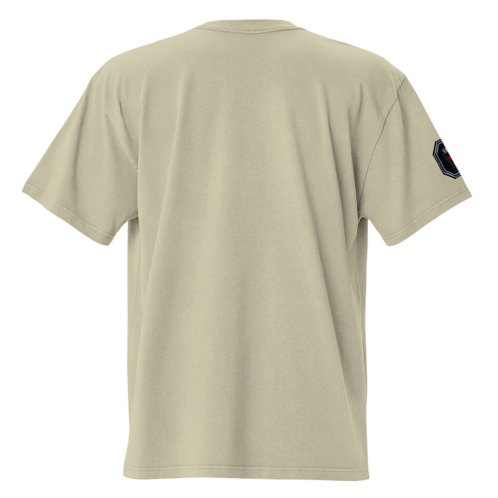 Thumbnail: Men's Oversized faded t-shirt - Unleash Your Inner Animal