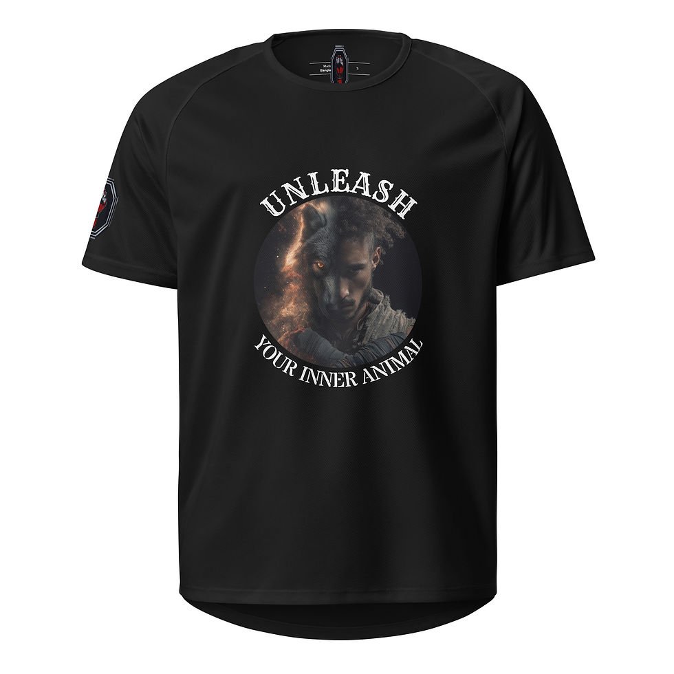 Thumbnail: Men's sports jersey - Unleash Your Inner Animal