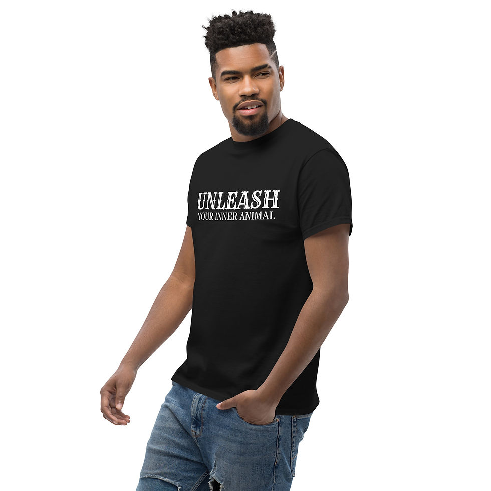 Thumbnail: Unisex classic tee - Unleash your inner Animal