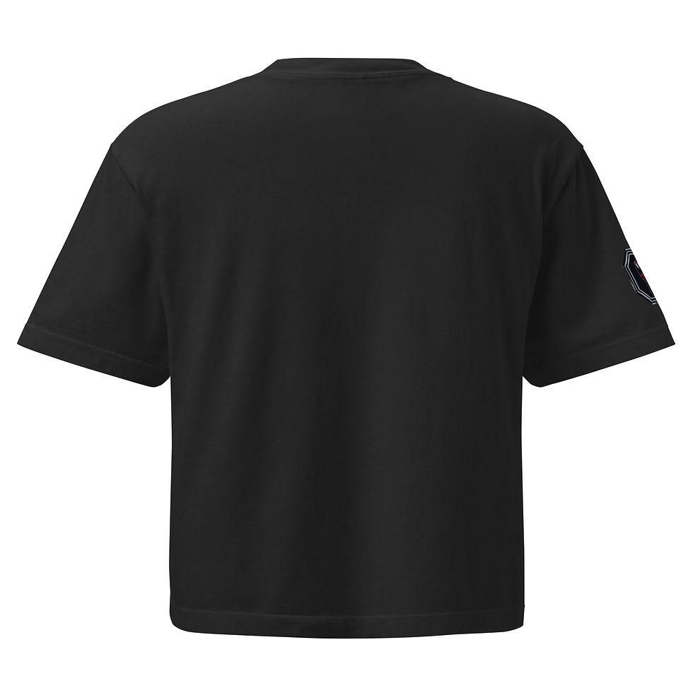 Thumbnail: Women’s heavyweight boxy tee - Unleash Your Inner Animal