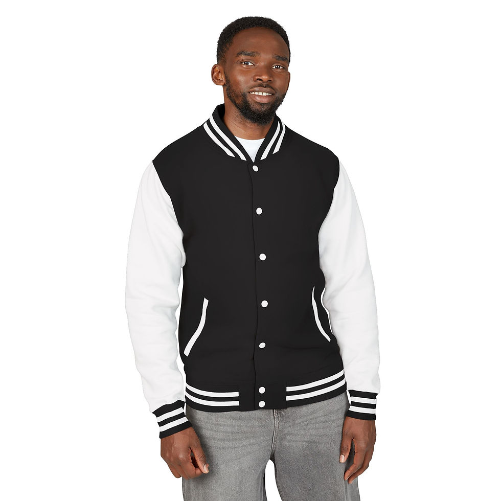 Thumbnail: Letterman Jacket — 'The Future' Dove Graphic Varsity Jacket